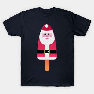 Christmas Santa Claus Festive Popsicle T-Shirt